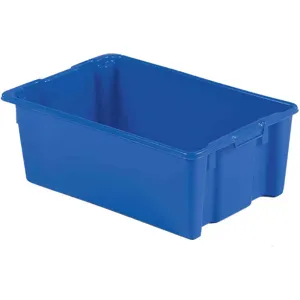 LEWISBINS SN2818-10 Blue Stack And Nest Bin 28-7/16 Inch Length Blue | AF2JHE 6UFZ2