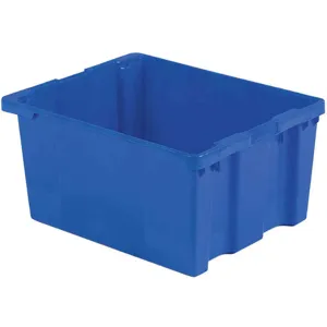 LEWISBINS SN3024-15 Blue Stack And Nest Bin 30-1/8 Inch Length Blue | AF2JGY 6UFY6