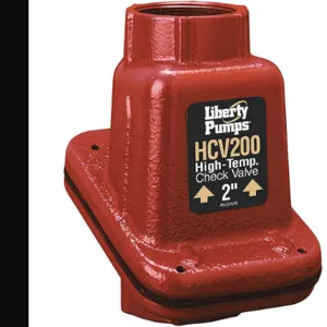 LIBERTY PUMPS HCV150 High Temperature Swing Check Valve Cast Iron | AD7CNK 4DKK7