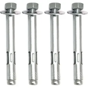 LIBERTY SAFE 10915 Anchoring Kit (4) Concrete Anchor Bolts | AH9KRQ 40CE67