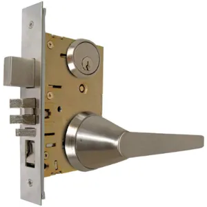 MARKS USA 5SS19FW/32D Antiligature Mortise Lockset Lever Rose Curved Lip Dormitory | AC6BBK 5SS19 / 32J490