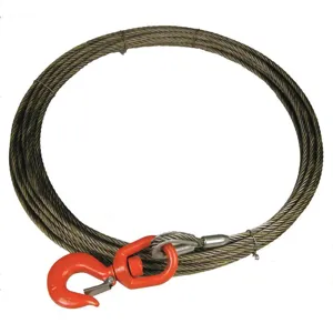 LIFT-ALL 38WFISX50 Winch Cable 3/8 Inch x 50 Feet | AD3CWF 3YAP8