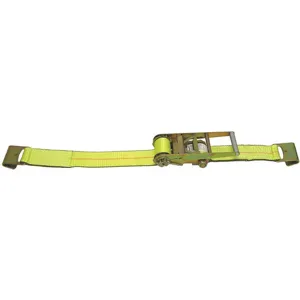 LIFT-ALL TE26424 Tiedown Ratchet Strap Assembly 5000 Lb Flat Hook | AC7ZDV 38Z947