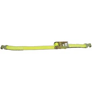 LIFT-ALL TE60502 Tiedown Ratchet Strap Assembly 1600 Lb Flat Hook | AC7ZEL 38Z962