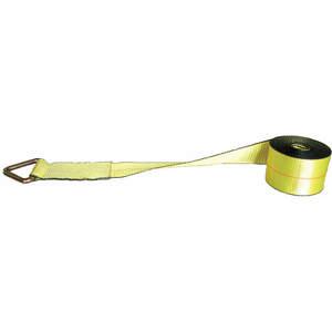 LIFT-ALL TE61207 Tiedown Winch Strap Working Load Limit 5000 Lb Triangle | AC7ZGP 39A012
