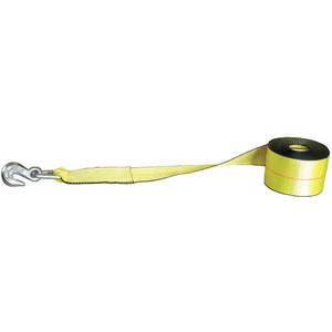LIFT-ALL TE61212 Tiedown Winch Strap Working Load Limit 5000 Lb Grab Hook | AC7ZGV 39A017