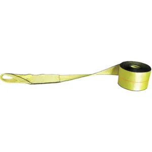 LIFT-ALL TE61219 Tiedown Winch Strap Working Load Limit 5000 Lb Sewn Eye | AC7ZHC 39A024