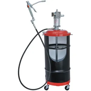 LINCOLN 6917 Portable Grease Pump 120 Lb./16 Gallon 50 1 | AC6XDZ 36P444