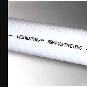 LIQUATITE LTFG-11x500 WHT Conduit Light Food Grade 1/2 Inch White 500 Feet | AF2UFQ 6XWU8