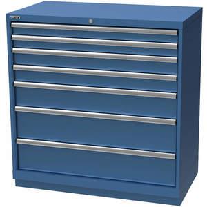 LISTA XSHS0900-0703BB Modular Drawer Cabinet 41-3/4 Inch Height | AC6WCJ 36N098