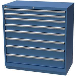 LISTA XSHS0900-0807BB Modular Drawer Cabinet 41-3/4 Inch Height | AC6WCU 36N108