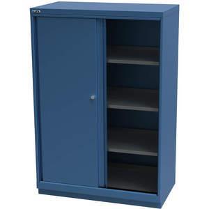 LISTA XSHSSD1350BB Sliding Door Cabinet 4 Shelf Bright Blue | AC6WEW 36N156