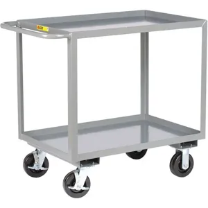 LITTLE GIANT 2GL-2436-6PHBK Utility Cart Steel 36 Length x 24 W 3600 Lb. | AF3UYH 8DGG1