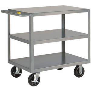 LITTLE GIANT 3G-2448-6PHBK Utility Cart Steel 54 Length x 24 W 3600 Lb. | AF4WXH 9NKW3