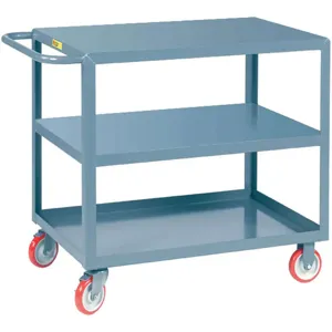 LITTLE GIANT 3LG-2448-BRK Utility Cart Steel 54 Lx24 W 1200 Lb. | AA2HAW 10J381