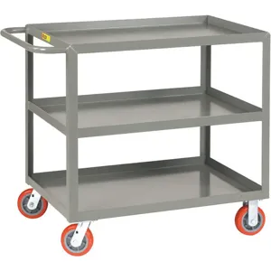 LITTLE GIANT 3LGL-3060-6PY Welded Utility Cart 2000 Lb Steel | AG7AZF 49Y482