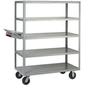 LITTLE GIANT 5ML-2436-6PH-WSP Order Picking Stock Cart 5 Shelves 2000 Lb. Capacity | AA8PDA 19G708