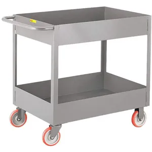 LITTLE GIANT DS-1830X6-5PY Utility Cart Steel 36 Lx18-3/8 W 1200 Lb | AB9YRV 2GMH7