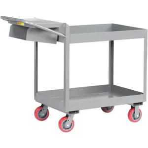 LITTLE GIANT DS2436X3-6PYWSP Welded Deep Shelf Order Picking Cart | AG7BAN 49Y520