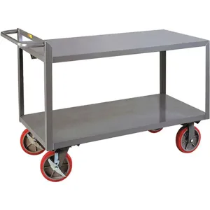 LITTLE GIANT G-3060-8PYBK Utility Cart Steel 66 Lx30 W 3600 Lb. | AA8PEY 19G769