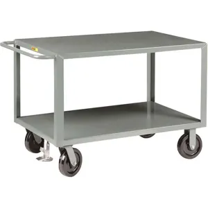 LITTLE GIANT GH-8V2-4-FL Utility Cart Steel 66 Length x 30 Width 5000 Lb. | AA2EYN 10F435