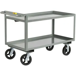 LITTLE GIANT GL-3060-6MR Utility Cart Steel 65 Lx30 W 2000 Lb. | AC8ABJ 39E632