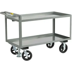 LITTLE GIANT GL-2436-8MRFL Utility Cart Steel 36l x 24w 2400 Lb. | AA7MGG 16D366