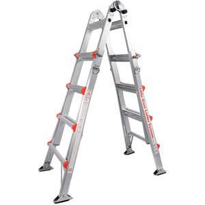 LITTLE GIANT LADDERS 10103AS Multipurpose Ladder 5 feet 7 IA Aluminium | AA6KZZ 14D451