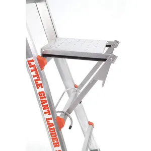 LITTLE GIANT LADDERS 10104 Work Platform Aluminium 300 Lb. Capacity | AE2JAA 4XN33