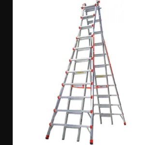 LITTLE GIANT LADDERS 10121 Telescoping Ladder 11-20-1/2 Feet Ia Aluminium | AE2RDD 4ZA99