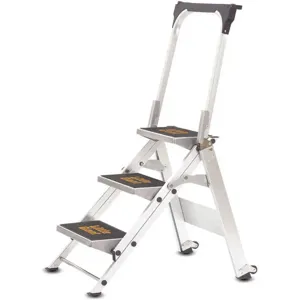 LITTLE GIANT LADDERS 10310BA Stepladder Aluminium 2-1/4 Feet Height 300 Lb. Capacity | AE2JAC 4XN35