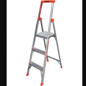 LITTLE GIANT LADDERS 15273-001 Platform Stepladder 5 Feet Height 13-1/2 Inch Width | AE8UEB 6FJL9