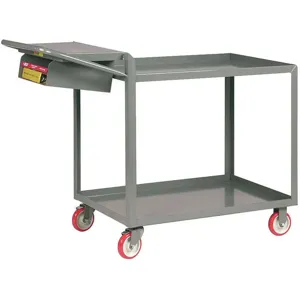 LITTLE GIANT LGL-2436WS-P-BK Order Picking Cart Capacity 1200 Lb | AF4HMH 8XAF3