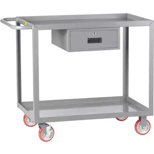 LITTLE GIANT LGL-2448-BK-DR Utility Cart Steel 54 Lx24 W 1200 Lb. | AA8PFV 19G824