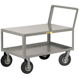 LITTLE GIANT LK-2436-9P Welded Low Deck Utility Cart 1200 Lb. | AG7BDG 49Y589