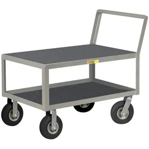 LITTLE GIANT LK-3048-9PM Welded Low Deck Utility Cart 1200 Lb. | AG7BDR 49Y594