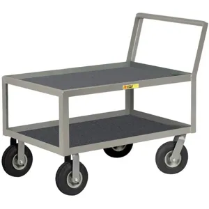 LITTLE GIANT LKL-2436-9PM Welded Low Deck Utility Cart 1200 Lb. | AG7BDV 49Y597