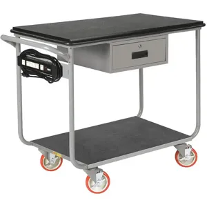 LITTLE GIANT MIC-5BK-PSDR Instrument Cart 1000 Lb. | AG7BEG 49Y609