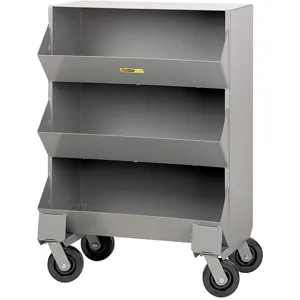 LITTLE GIANT MS1-1532-6PH Bin Cart 20 x 32 x 45-1/2 Inch 2400 Lb. Capacity | AD7WPN 4GVU2