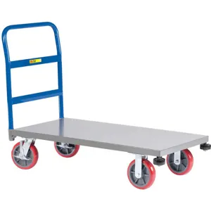 LITTLE GIANT NCB-2460-8PYBK Platform Truck 3600 Lb Steel | AG7BEQ 49Y631