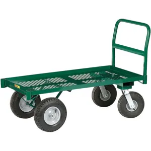 LITTLE GIANT NP-2448-G Nursery Platform Truck Perf Deck 48 x 16 | AA8LHY 19C201