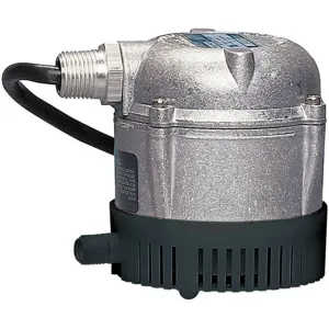 LITTLE GIANT PUMPS 501020 Submersible Pump, 1/150 HP, 1.8m Cord, Cast Aluminium | AB2VRV 1P929 / 1-YS