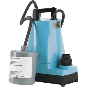 LITTLE GIANT PUMPS 505400 Utility Pump 1/6 HP 1 Inch FNPT Aluminium | AC6RAD 35Z923 / 5-ASP-FS