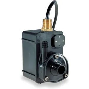 LITTLE GIANT PUMPS 518971 Submersible Pump Parts Washer, 115V, 60Hz, 1.8 meter Shut-off | AD9FPL 4RK95 / PE-1YSA