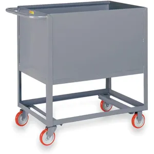 LITTLE GIANT RP4S-2436-5PY Utility Cart Steel 42 Lx24-1/4 W 1200 Lb | AC3XZK 2XJV7