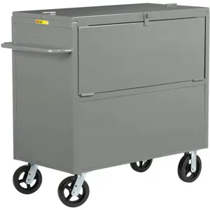 LITTLE GIANT SBS-3060-6MR Security Box Truck With Solid Sides 65.5 x 30in | AG4JZH 34AN51