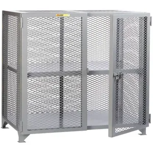 LITTLE GIANT SC-A-2448-NC Ventilated Welded Storage Locker Gray | AF7DKT 20WT83