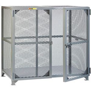 LITTLE GIANT SCN-3672-NC Ventilated Welded Storage Locker Gray | AF7DLD 20WT93