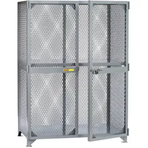 LITTLE GIANT SL1-3660 Storage Locker 1 Center Shelf 1 Tier Gray | AF7DLK 20WT99