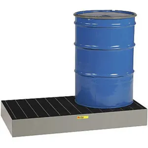 LITTLE GIANT SSB-5125 Drum Spill Containment Gray 2 Drum 33 Gallon | AF3QXY 8CAH5